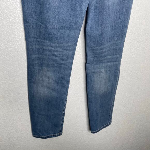 Sneakpeek Womens Jeans Size 5 Girlfriend Denim Blue Light Wash Distressed Casual - Picture 14 of 14